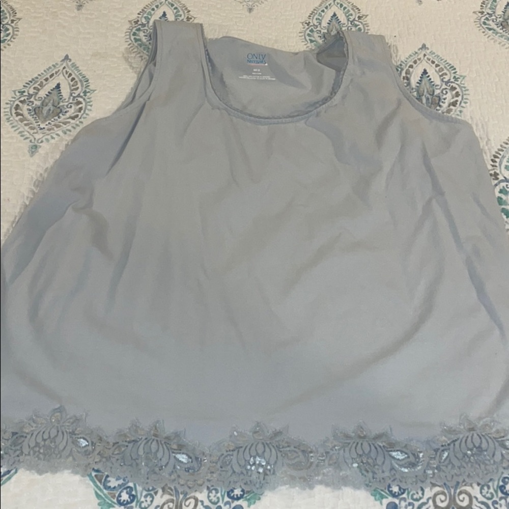 Lace tank top